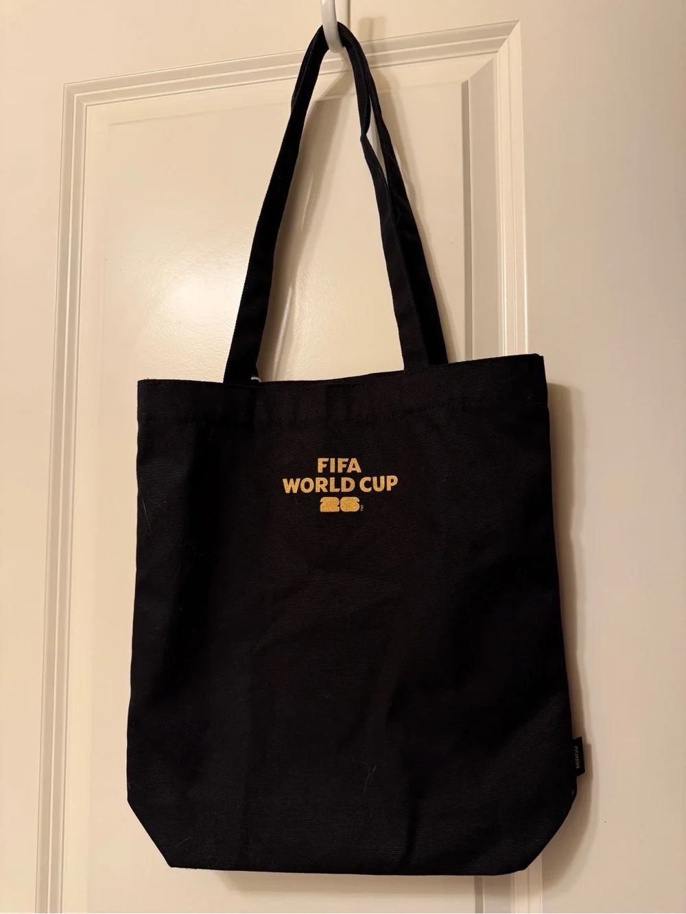 Miniso FIFA World Cup Black Tote Bag